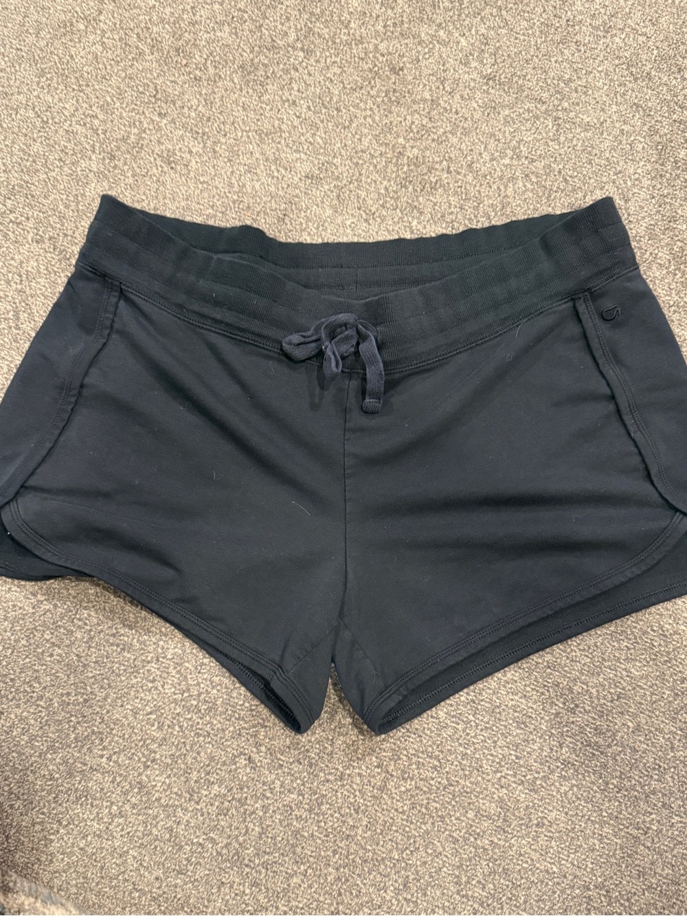 GAP Fit Women's Black Athletic Drawstring Shorts size Large